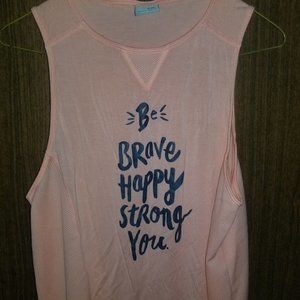 Champion tank top with quote